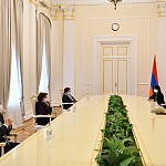 Water and food security issues are a priority for us. President Armen Sarkissian met with the heads of a number of environmental organizations