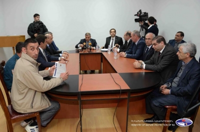 Nature Protection Minister Discussed Environmental Problems in Ararat Region