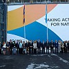COP17-ին ընդառաջ՝ ՄԱԿ-ի դրոշի բարձրացման հանդիսավոր արարողություն Երևանում COP17-ին ընդառաջ՝ ՄԱԿ-ի դրոշի բարձրացման հանդիսավոր արարողություն Երևանում